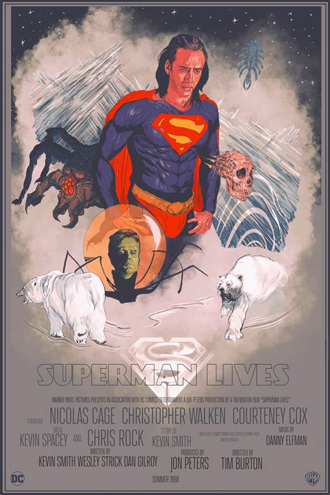 superman lives tim burton fro design company