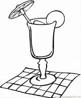 Coloring Pages Lemonade Juice Glass Water Cocktail Colouring Drawing Drinks Getdrawings Napkin Popular Cup Jars Animation Comics Unique sketch template