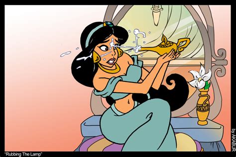 princess jasmine covered with cum