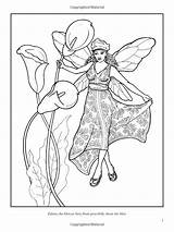 Fairies sketch template