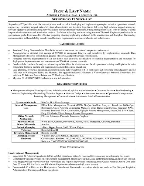 military  civilian resume sample  writing guide