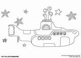 Submarine Beatles Mewarnai Yellowsubmarine 1654 Kapal 1181 Selam Designlooter Komentar Coloriages sketch template