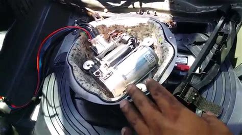 bmw   rear suspension airbag removal part  youtube
