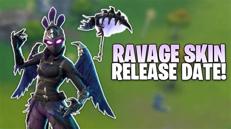 Fortnite Ravage Skin Female Raven Release Date Skin Info