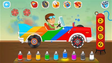 car game  kids  toddlers fun racing app review youtube