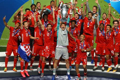 uefa bayern munich win  sixth european cup   bayern munich champions league uefa