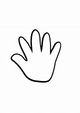 Hand Printable Handprint Clip Clipart Hands Kids Coloring Footprint Pattern Template Child Cliparts Outline Clipartpanda Presentations Projects Use Websites Reports sketch template