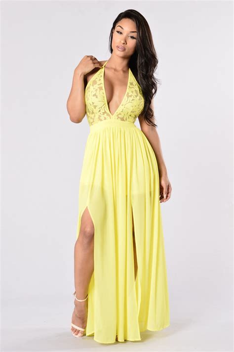Summer Dress Yellow