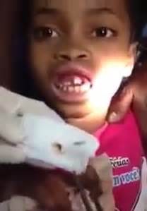 video shows dentist removing  maggots  girls gum daily mail