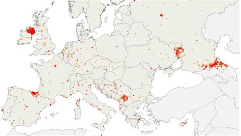 years  terrorist attacks  europe visualized washington post