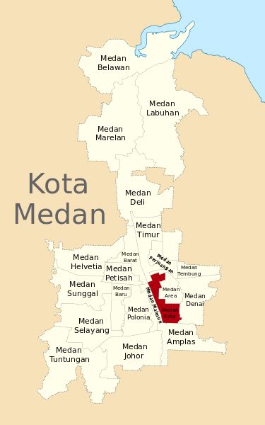 kode pos kecamatan medan kota kota medan kode pos indonesia