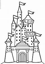 Schloss Castele Castelos Castillos Zamki Ausmalbild Castles Kolorowanki Colorat Kostenlos Coloring Dibujos Tipareste Pokoloruj Dibujosparacolorear24 Letzte sketch template