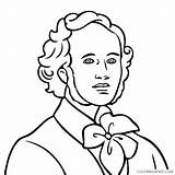 Hamilton Mendelssohn Felix Coloring4free sketch template