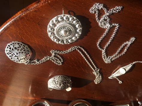 diverse zilveren sieraden catawiki