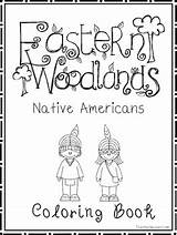 Eastern Coloring Woodland Pages Indians Woodlands Worksheets Native Preschool Template Americans sketch template