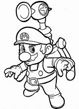 Mario Coloring Pages Super Printable Kids Cool Color Print sketch template
