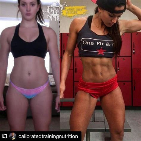 5 Motivational Female Fitness Models Before And After Transformation
