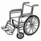 Silla Ruedas Colorear Sillas Imagui Wheelchair Wheelchairs Niño sketch template