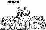 Minions Minion Coloring Pages Movie Kevin Bob Color Cute Printable Characters Cartoon Clipart Wecoloringpage Popular Sheets Visit Disney Adult Beatiful sketch template