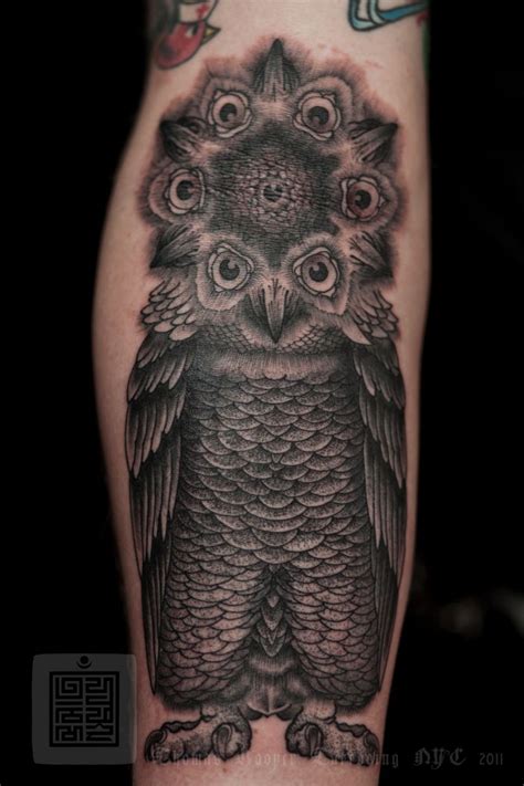 owl mandala tattoo thomas hooper  march   sacred