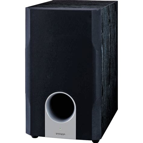 onkyo skw    powered subwoofer skw  bh photo video