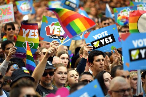 yes vote wins australia s same sex marriage survey