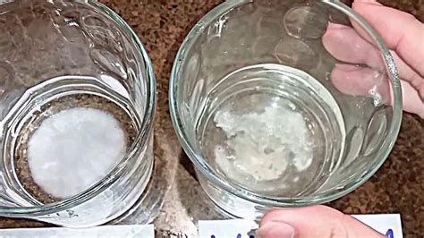baking soda and washing soda with vinegar reaction experiment youtube