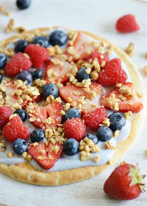 yogurt fruit breakfast pizza mini chef mondays finding zest