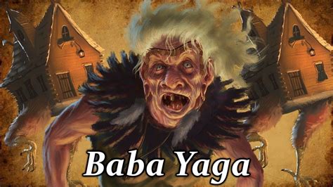 baba yaga  wild witch   woods slavic folklore explained