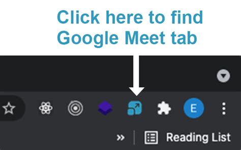 find google meet  google chrome extension