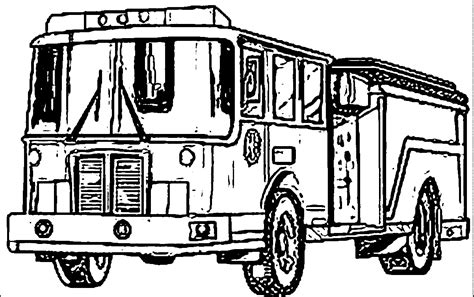fire truck coloring pages coloring home