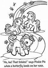 Pony Little Coloring Pages Print Ponies Colouring Kids sketch template