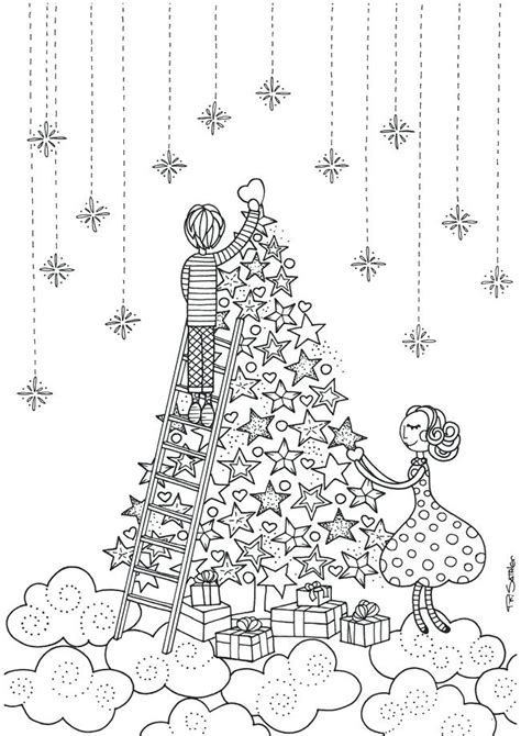 christmas coloring pages  adults   getcoloringscom