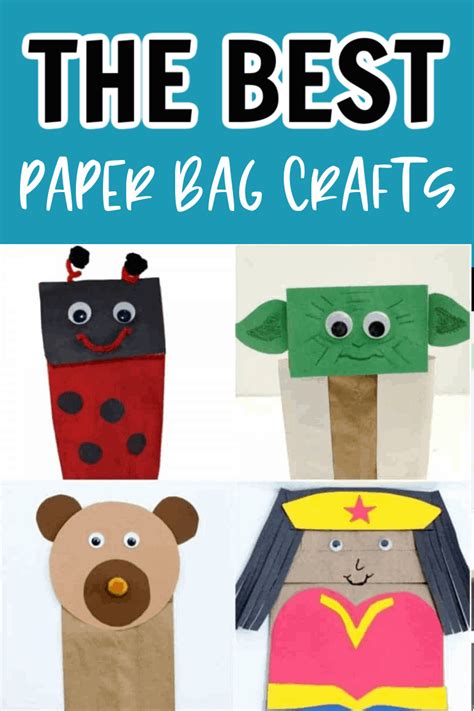 easy  simple paper bag crafts  inspiration edit