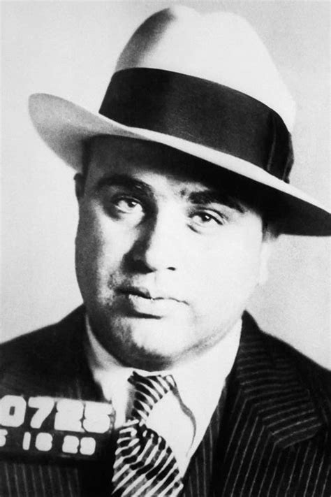 1920s Prison Mug Shot Of Chicago Gangster Scarface Al Capone A Icanvas