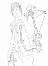 Coloring Walking Dead Pages Printable Daryl Drawings Dixon Pintar Colouring Getcolorings Color Choose Board Printablecolouringpages sketch template