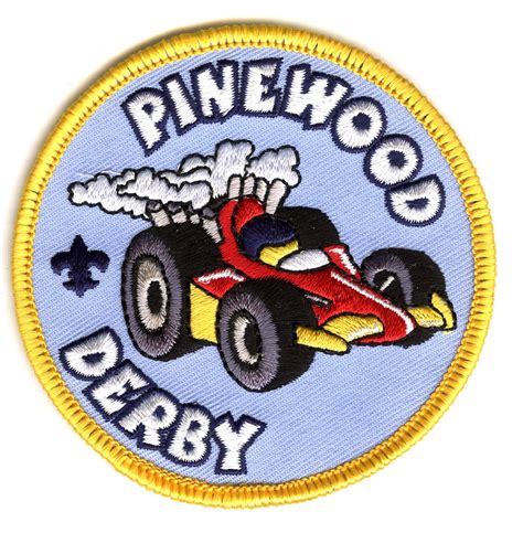 cub scout uniform pinewood derby patch innfreeware