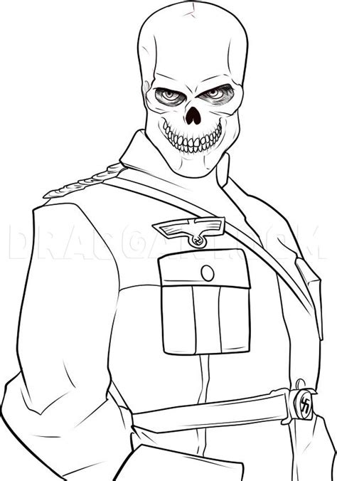 red skull coloring pages coloring home