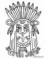 Indios Indianer Piel Pintar Ausmalen Jefe Indigenas Indians Beaver Cleveland Indien Vaqueros Tipis Indigena Wallpaperartdesignhd Hellokids sketch template