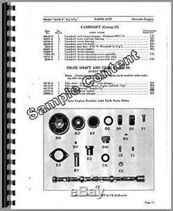 ford       tlb tractor loader backhoe parts manual catalog