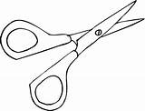 Scissors Drawing Coloring Clipart Sketchite Supplies Sketch sketch template