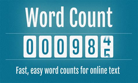 word count tool  assistance