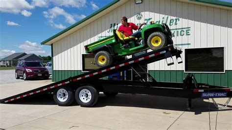 midway trailer sales  trac    power tilt