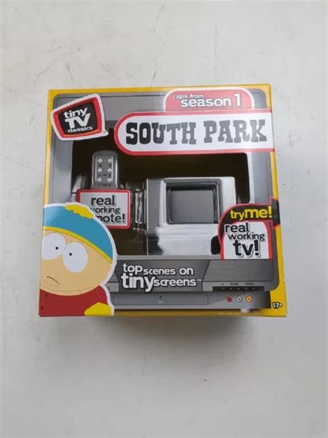 Tiny Tv Classics South Park Edition Real Working Mini Television W
