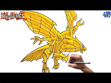 draw winged dragon  ra  yugioh step  step drawing