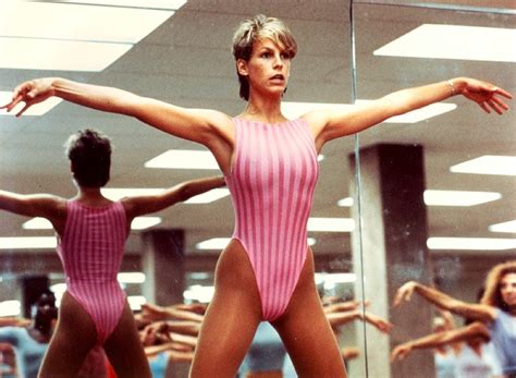 Jamie Lee Curtis Workout Perfect Leotard ~ The Midult