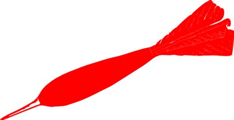 red dart clip art  clkercom vector clip art  royalty  public domain