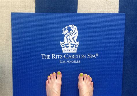 awesome daycation  ritz carlton spa los angeles wellness retreat