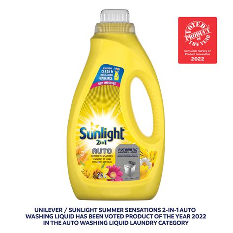 sunlight summer sensations  auto washing liquid deterge sunlight