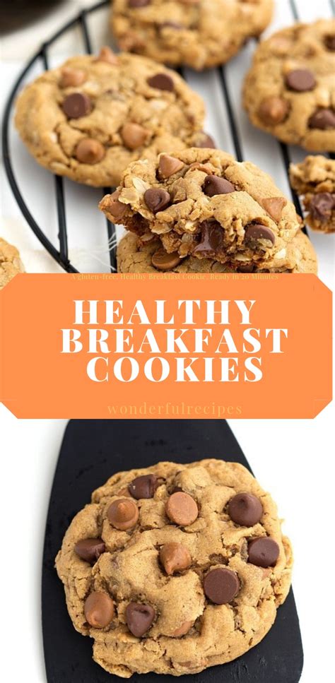 healthy breakfast cookies wonderful recipes